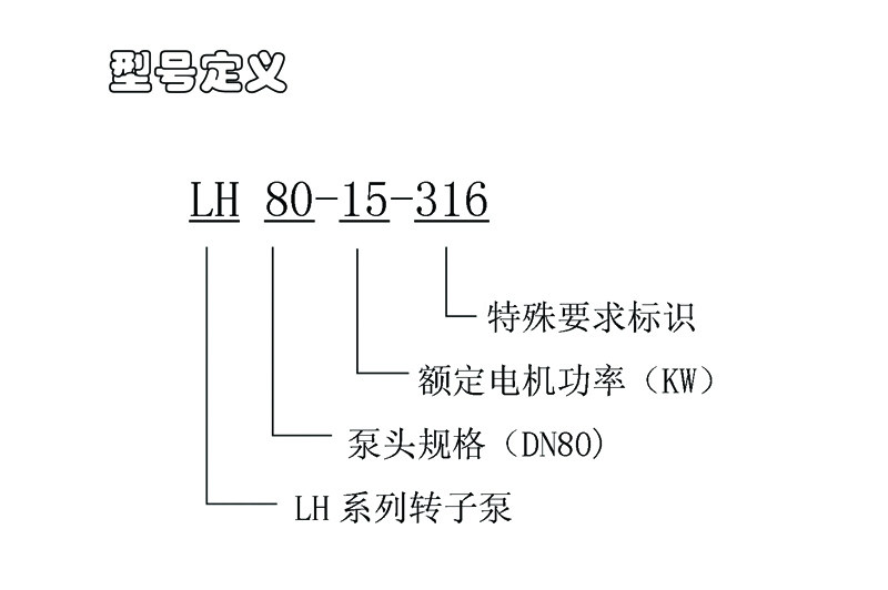 转轮泵型号命名格式表达式