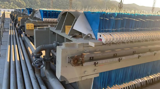 板框压滤机污泥脱水处理