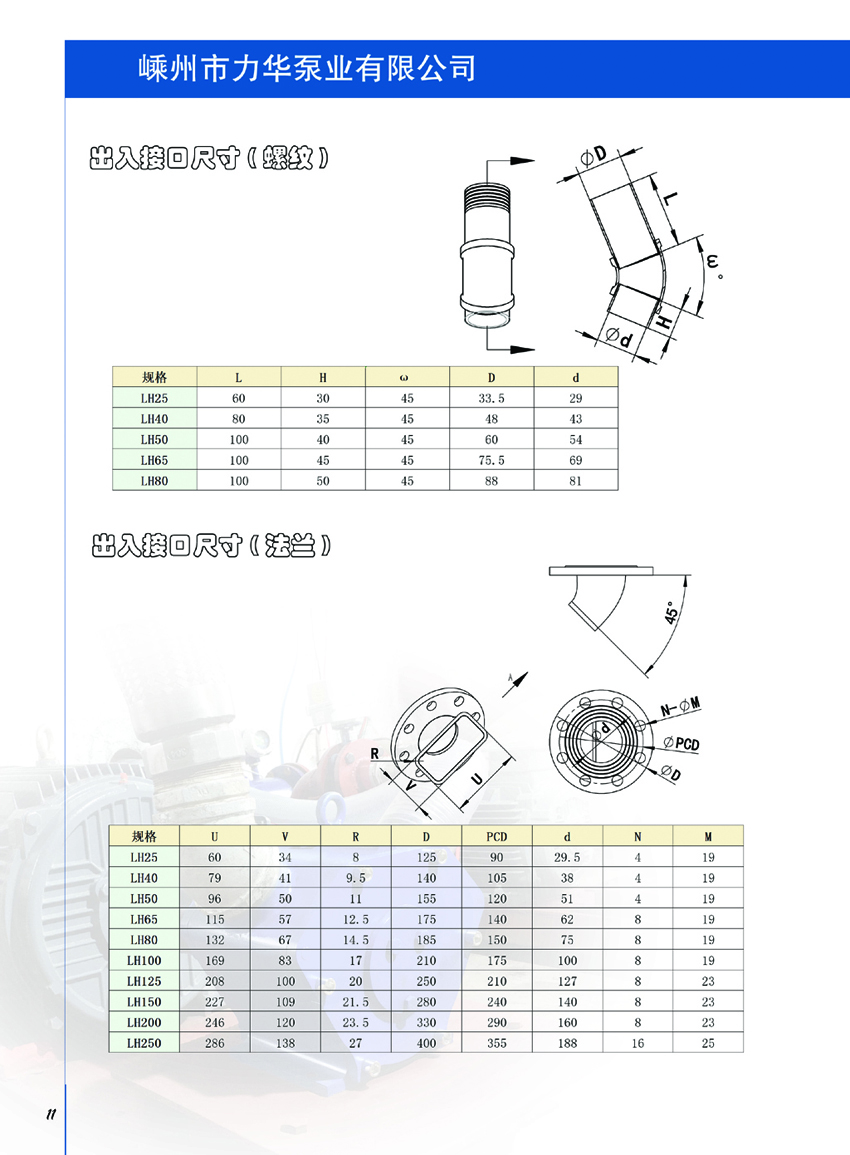 转轮泵选型手册第12页