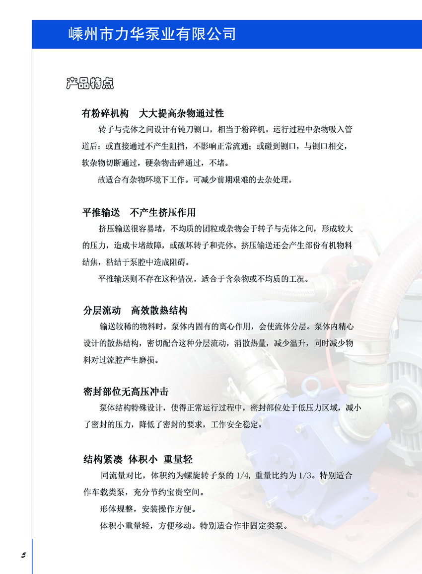 转轮泵选型手册第6页