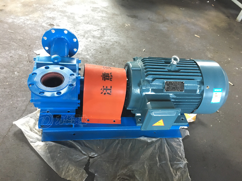 打桩泥浆泵左侧俯视图